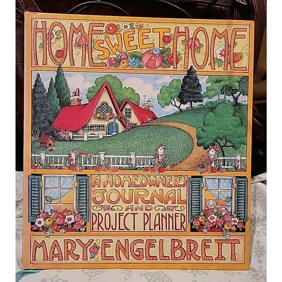 1995 Home Sweet Home: A Homeowner's Journal and Project Planner Mary Engelbreit - Picture 1 of 5